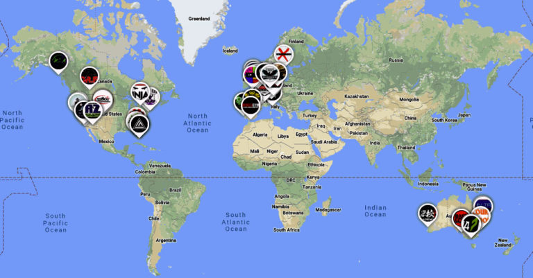 Ninja Warrior Gyms Worldwide Directory by NinjaWarriorX - Find a Ninja Warrior Gym Near You