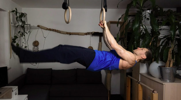 NinjaWarriorX - How to Train for Ninja Warrior at Home - Front Lever Raises