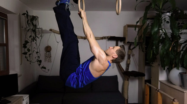 NinjaWarriorX - How to Train for Ninja Warrior at Home - Toes to Bar