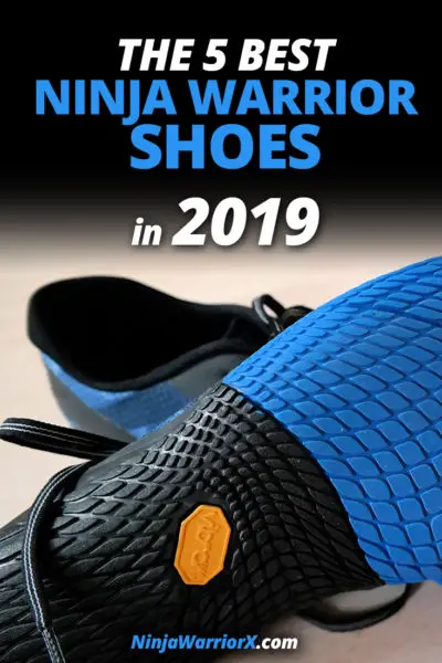 NinjaWarriorX - Ninja Warrior Training Tips - Best Ninja Warrior Shoes - Cover with text